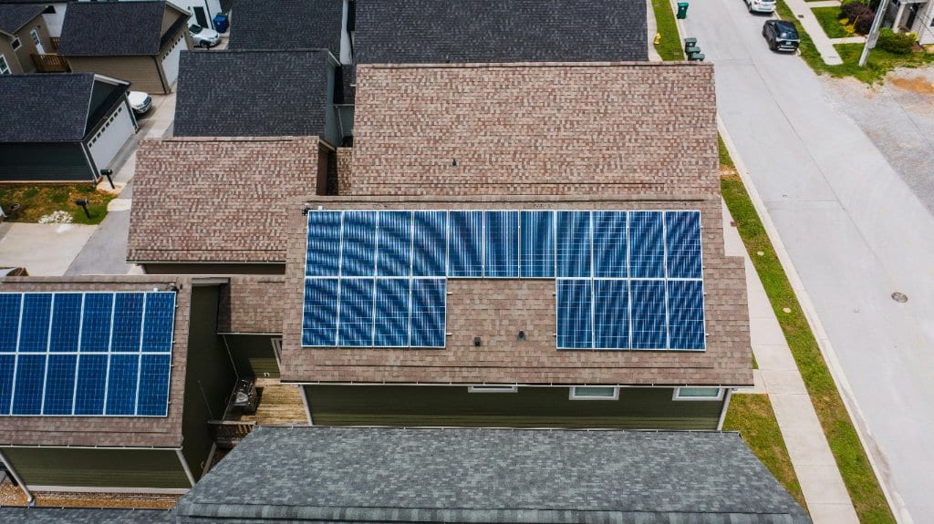Solar installation in Bridgehampton, Long Island