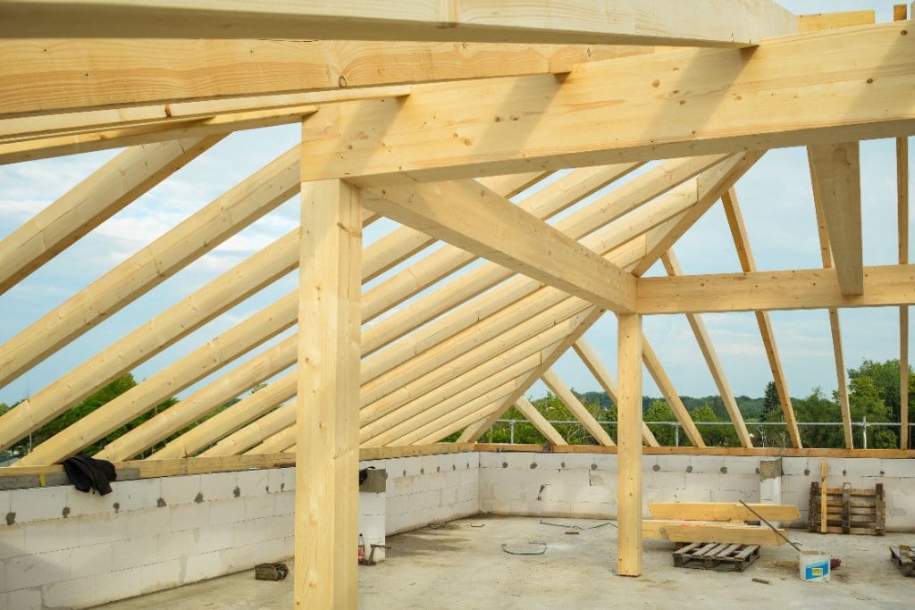 Close-up of premium cedar shake roof installation on a Hamptons estate