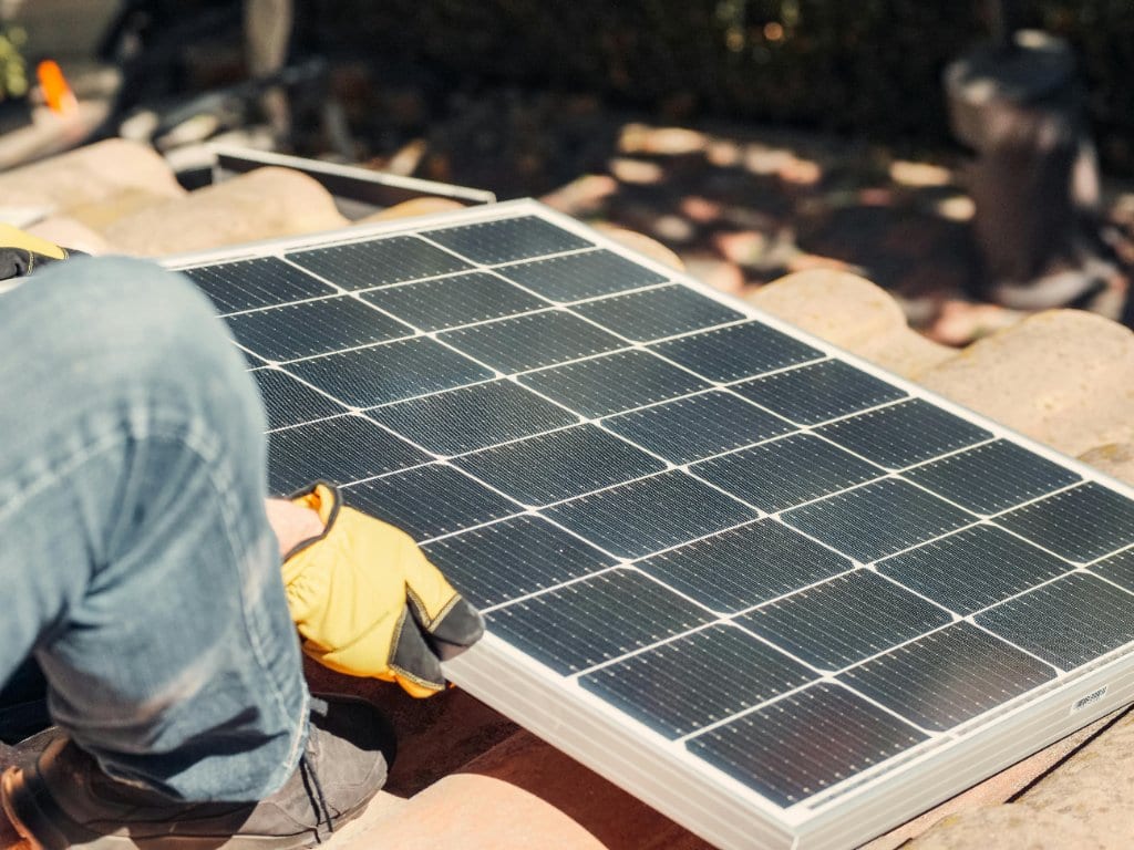 Solar installation in Sag Harbor, Long Island
