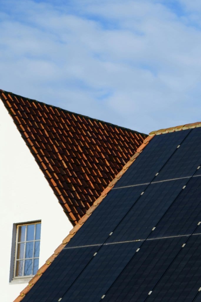 Solar installation on a Southampton estate