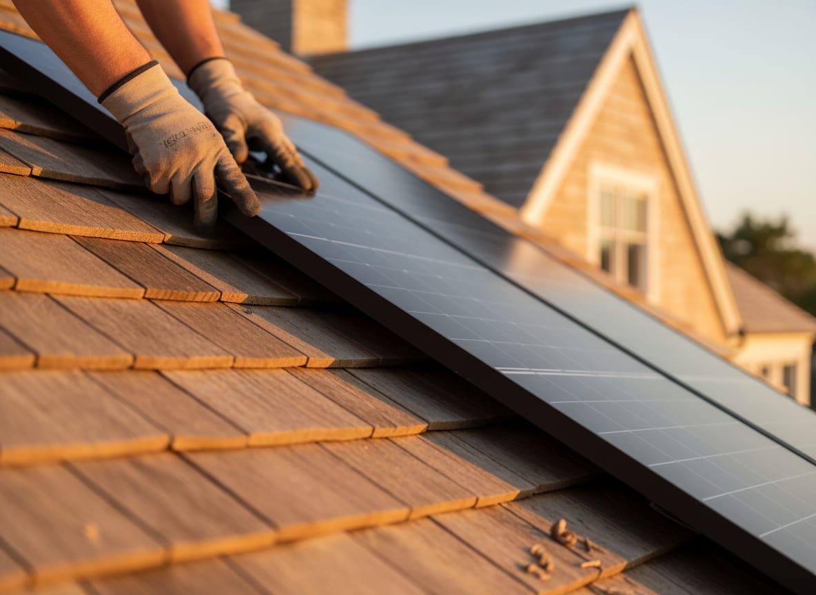 Southampton solar installer — precision craftsmanship on a distinguished East End estate